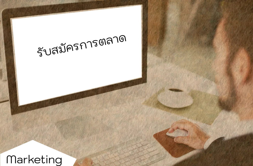 รับสมัครการตลาด